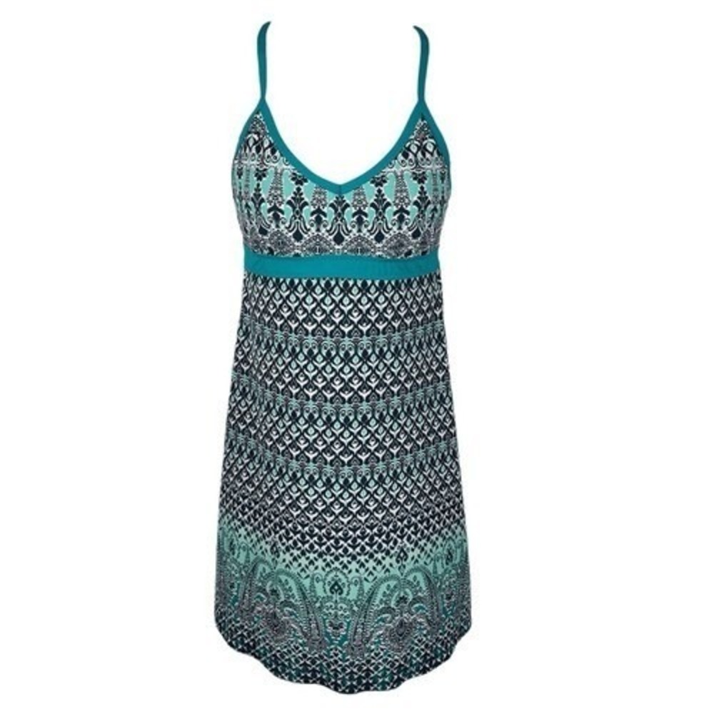 Athleta Shorebreak Bombay Figi Print Dress S - Picture 2 of 12